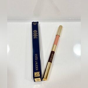 Estee Lauder Smoke & Brighten Kajal Eyeliner Duo 02 BORDEAUX / IVORY - New